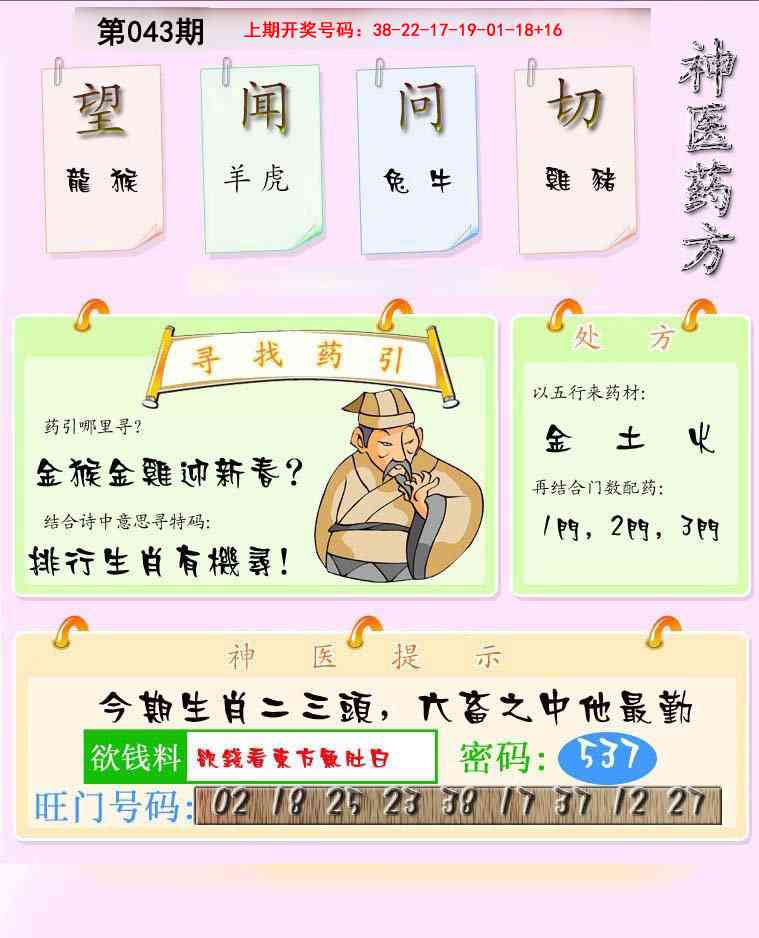 043期神医药方[图]