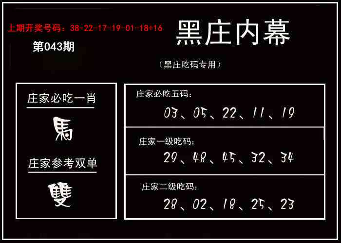 043期黑庄内幕[图]