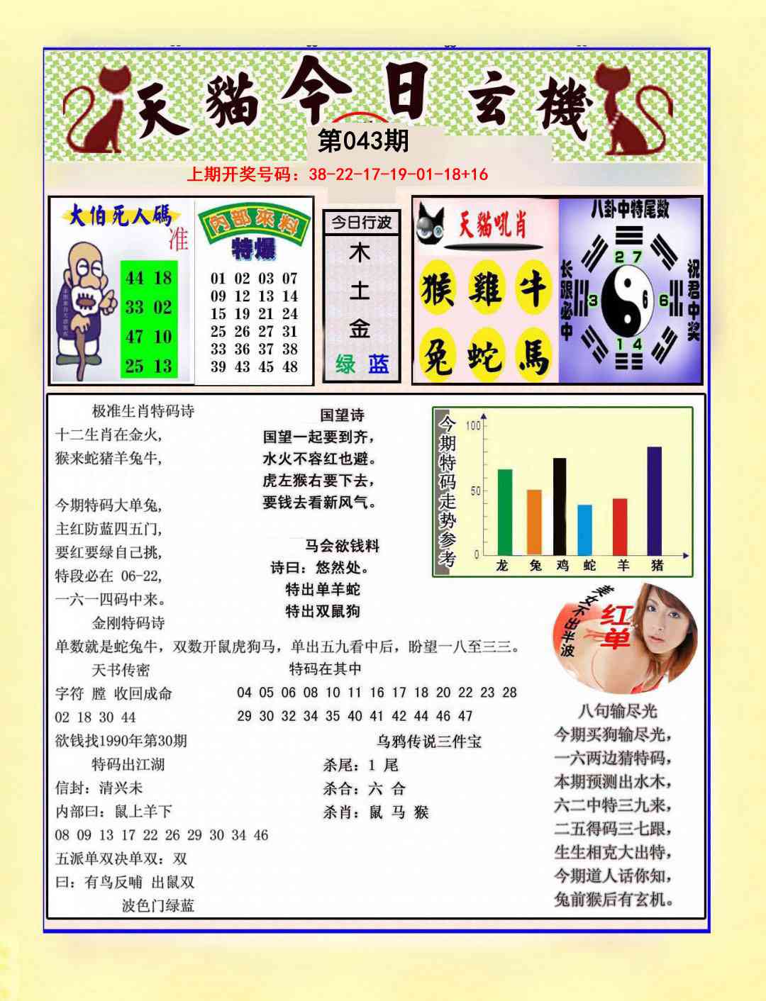 043期今日玄机图A[图]