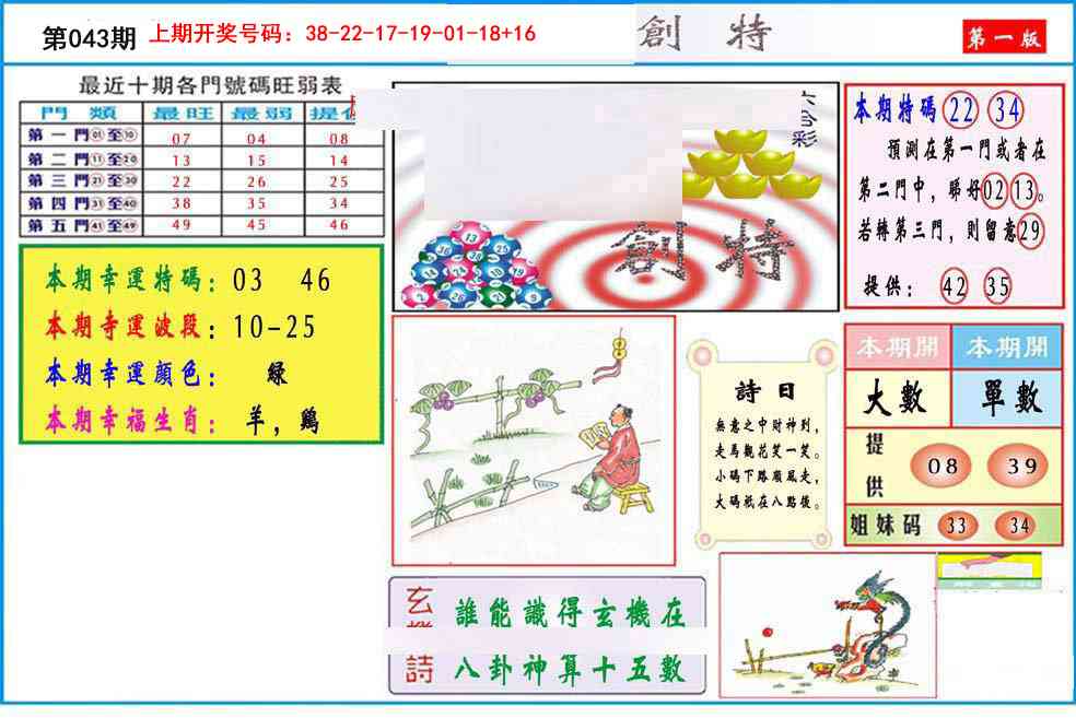 043期九龍创特A(推荐)[图]