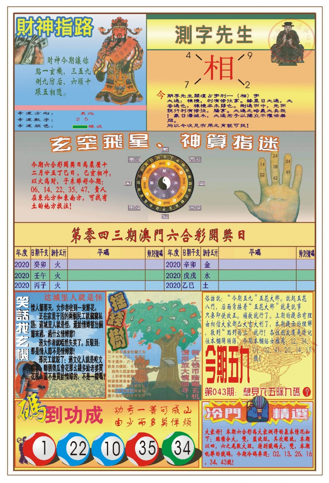 043期(新版)四柱预测B[图]