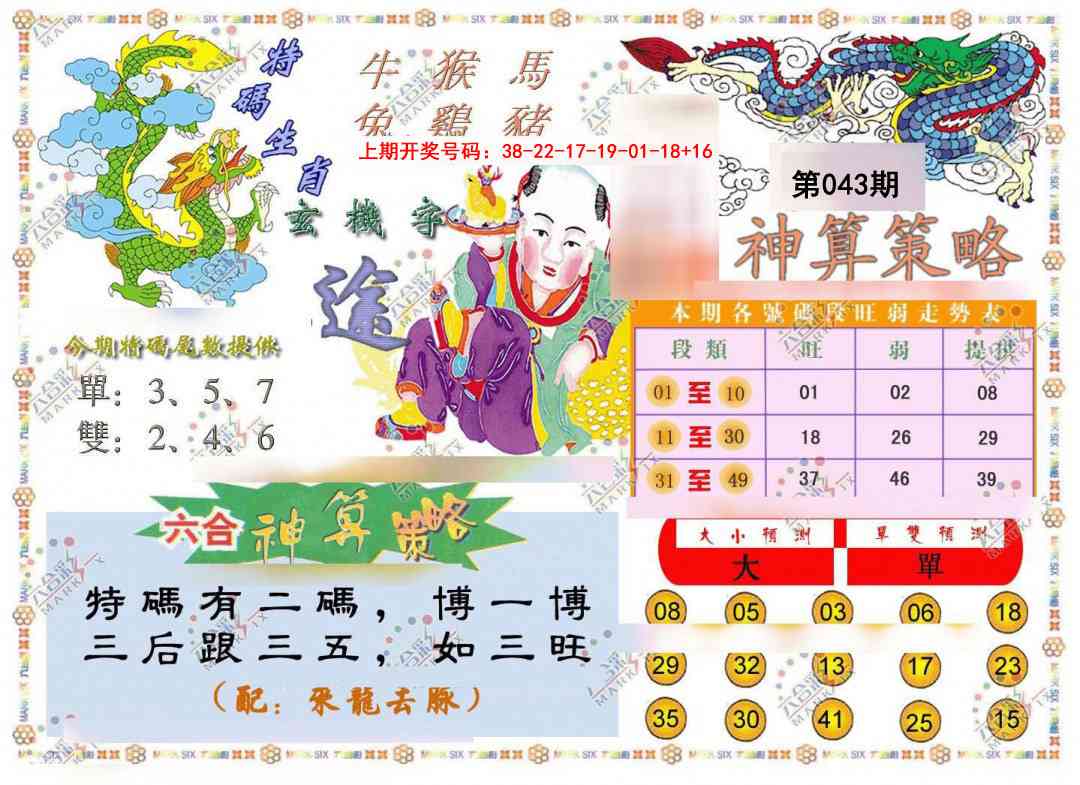 043期神算策略[图]