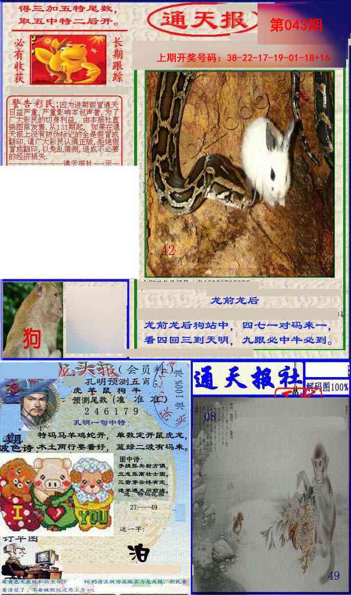 043期实力通天报[图]