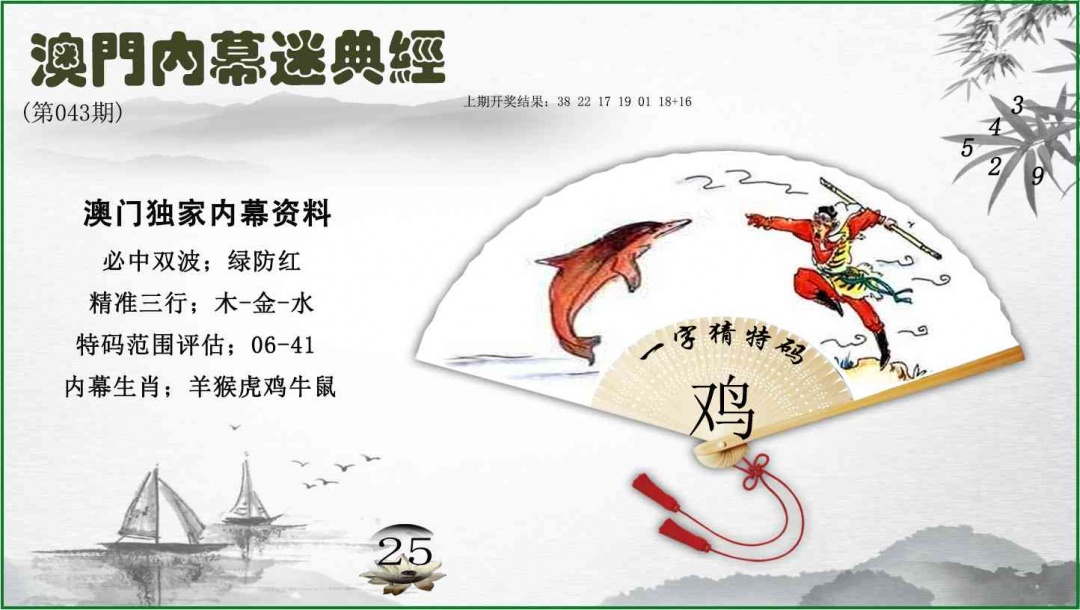 043期内幕秘典经[图]