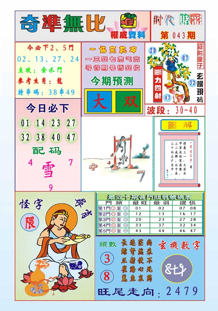 043期奇准无比[图]
