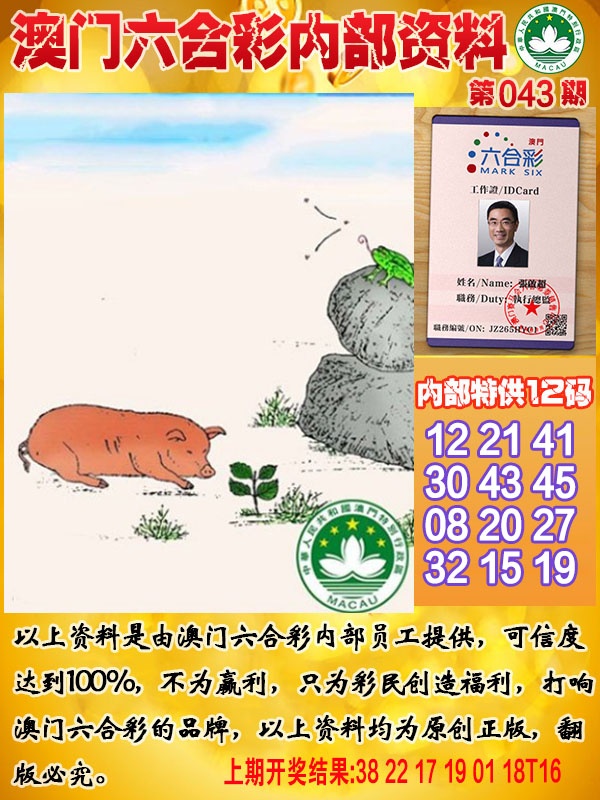 043期六合内部资料[图]